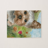 犬117ヨークシャ ジグソーパズル (横)