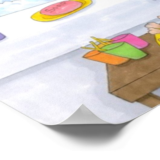 犬121チワワ ポスター (角)