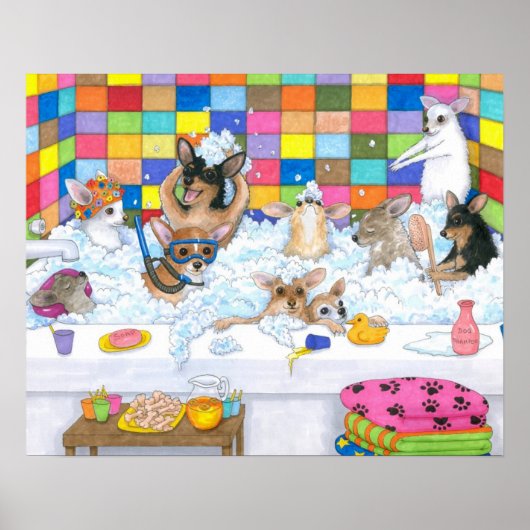 犬121チワワ ポスター (正面)