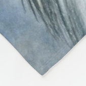 犬122のシェットランド・シープドッグのコリー フリースブランケット (角)