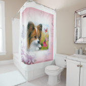 犬123パピロン シャワーカーテン (インサイチュ)