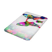 犬135のボストンテリア バスマット (アングル)