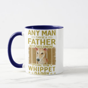 犬365ウィペット犬パパパパメンロングスリーブ マグカップ