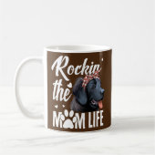 犬365ロッキンザニューファンドランドママライフドッグ コーヒーマグカップ (左)