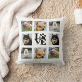 犬8写真instagram collage クッション (ブランケット)