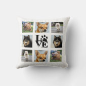 犬8写真instagram collage クッション (裏面)
