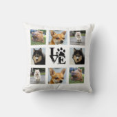犬8写真instagram collage クッション (正面)