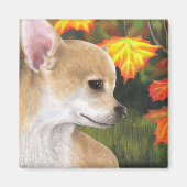 犬84磁石 マグネット (正面)