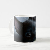 犬94ブラックチワワ コーヒーマグカップ (正面左)