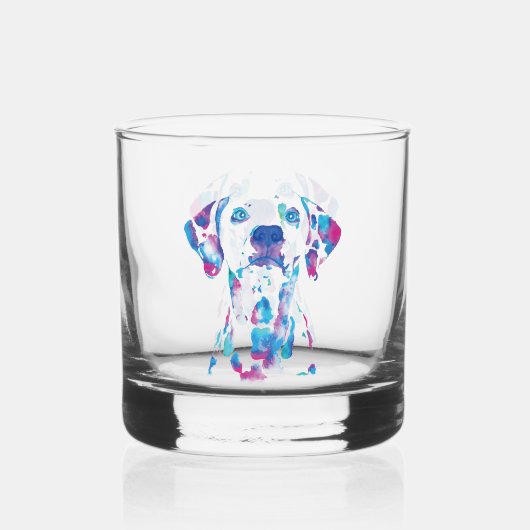 犬 ウイスキーグラス (正面)