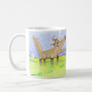 犬 + ウサギのマグ コーヒーマグカップ