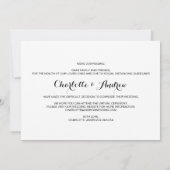 犬 オブ オナー プラン変更 結婚発表 セーブザデート (裏面)