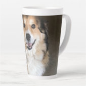 犬 カフェラテマグ (右アングル)