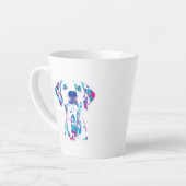 犬 カフェラテマグ (左アングル)