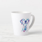 犬 カフェラテマグ (右アングル)