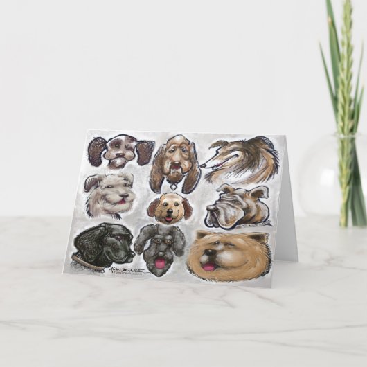 犬 カード (正面)