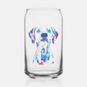 犬 ガラス缶 (正面)
