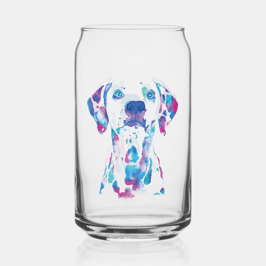 犬 ガラス缶 (正面)