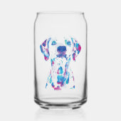 犬 ガラス缶 (裏面)