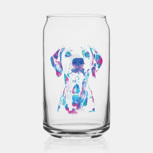 犬 ガラス缶 (裏面)