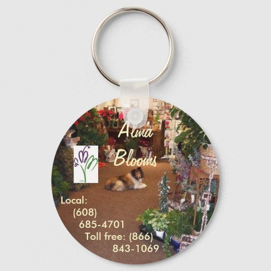 犬 キーホルダー (正面)