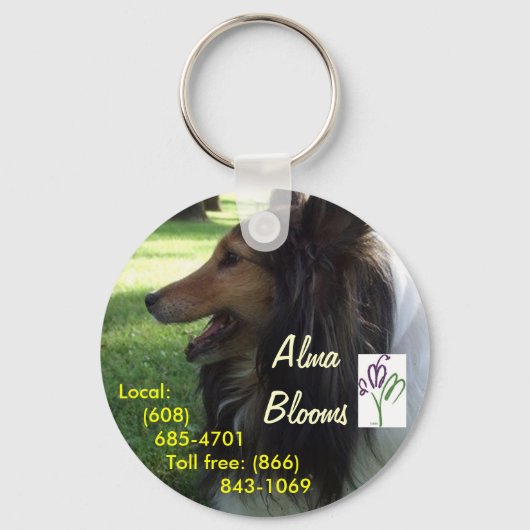 犬 キーホルダー (正面)