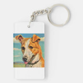 犬 キーホルダー (裏面)