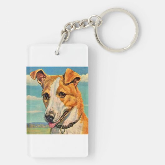 犬 キーホルダー (裏面)