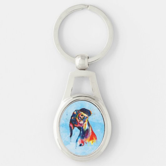 犬 キーホルダー (正面)