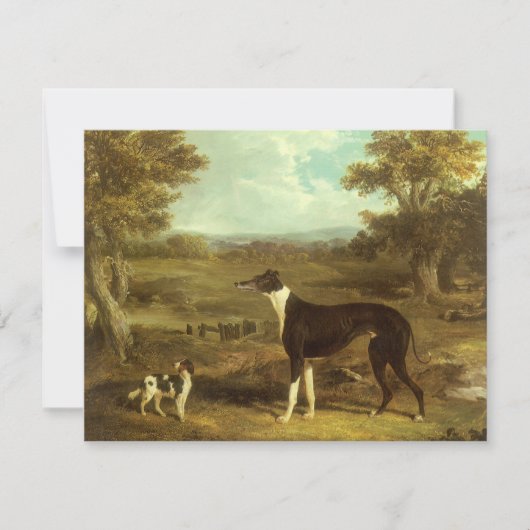 犬、グレイハウンドとスパニエル、ドクター・フォップ（Herringによる) (正面)