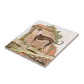 犬-グレイハウンド タイル (側面)