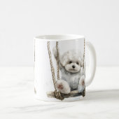 犬 コーヒーマグカップ (正面右)