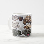 犬 コーヒーマグカップ (正面左)