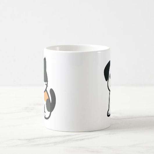 犬 コーヒーマグカップ (中央)