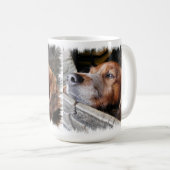 犬 コーヒーマグカップ (正面右)