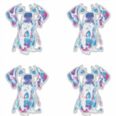 犬 シール (正面)