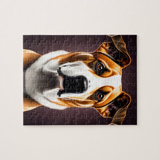 犬 ジグソーパズル (横)