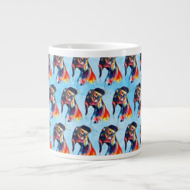 犬 ジャンボコーヒーマグカップ