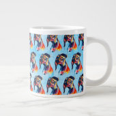犬 ジャンボコーヒーマグカップ (右)