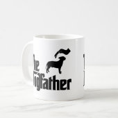 (犬)スタッフォードのブルテリア コーヒーマグカップ (正面左)