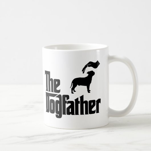 (犬)スタッフォードのブルテリア コーヒーマグカップ (右)