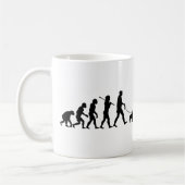 (犬)スタッフォードのブルテリア コーヒーマグカップ (左)