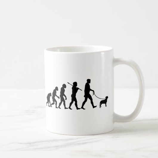 (犬)スタッフォードのブルテリア コーヒーマグカップ (右)