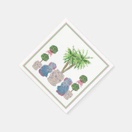 （犬）スタッフォードドッグズチノイスリージンジャージャールジャー スタンダードカクテルナプキン