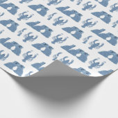 (犬)スタッフォードドッグロブスタージンジャージャーズ ラッピングペーパー (角)