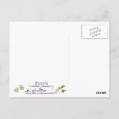 (犬)スタッフォードブルテリアことわざ ポストカード (裏面)