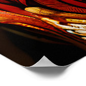 （犬）スタッフォードブルテリアの戦士の服装 ポスター (角)