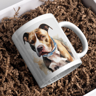 (犬)スタッフォードブルテリアザジェントルガーディアン🐾 コーヒーマグカップ