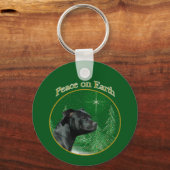 (犬)スタッフォードブルテリアピース キーホルダー (正面)