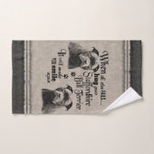 （犬）スタッフォードブルテリアー バスタオルセット (ハンドタオル)